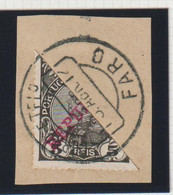 PORTUGAL 171 - USADO - BIPARTIDO DIAGONAL - FARO - Used Stamps