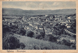 012754 "IGLESIAS - PANORAMA" VEDUTA.  CART SPED 1941 - Iglesias