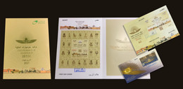 Egypt - 2021 - New - Folder "2 FDC & Mini Sheet" - ( THE PHARAOHS Golden Parade - 3 April 2021 ) - Egyptology