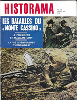 HISTORAMA 1967, MONTE CASSINO, PRESIDENT COTY ET SA FEMME, HEMINGWAY, FABRE D EGLANTINE, ESCLAVAGE, AMIRAL COURBET.... - Français