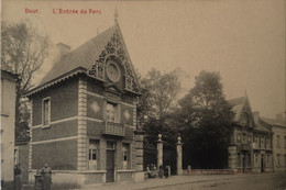 Dour // L' Entree Du Parc 1911 - Dour