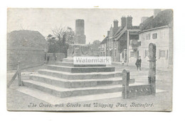 Bottesford - The Cross With Stocks And Whipping Post - Old Leicestershire Postcard - Autres