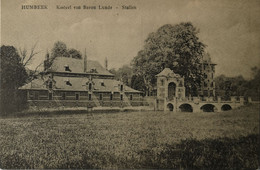 Humbeek (Grimbergen) Kasteel Van Baron Lunde - Stallen 19?? - Grimbergen