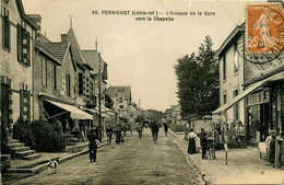 Pornichet * Avenue De La Gare Vers La Chapelle * Commerces Magasins - Pornichet