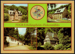 F3725 - TOP Schmiedelfeld FDGB Heim Finkenmühle - Bild Und Heimat Reichenbach - Schmiedefeld