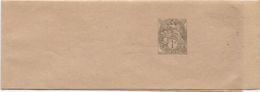 France Entiers Postaux - Type Blanc 1 C Gris  - Bande-journal - TB - Bandas Para Periodicos