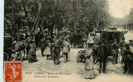 Paris * 16ème * Bois De Boulogne * Allée Des Acacias * Automobile Voiture Ancienne * Attelage Cocher - Parks, Gärten