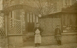 Enghien St Leu Plessis Bouchard ? * Carte Photo * Charles Auguste Célestin D'ORLEANS Horticulteur * Commerce - Le Plessis Bouchard