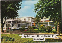 Nunspeet - Hotel-Rest. 'Veld- En Boszicht', Spoorlaan 42 - (Nederland) - Achterzijde - Nunspeet