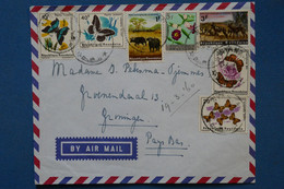 ¤18 RWANDA BELLE LETTRE  1962 POUR GRONINGEN NEDERLAND  +AEROPHILATELIE + AFFRANCH  . PLAISANT - Oblitérés