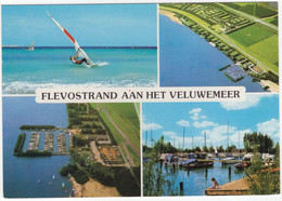 Flevostrand Aan Het Veluwemeer - (Harderbosweg - Oostelijk Flevoland Bij Harderwijk, Nederland) - Jachthaven, Surfen - Other & Unclassified