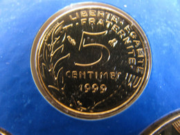 5 Centimes   1999 ( RARE : 25 000 Ex En BU Seulement ) - C. 5 Centimes