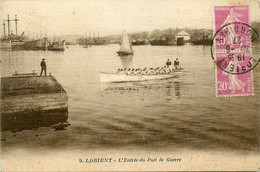 Lorient * Entrée Du Port De Guerre * Militaria Militaires Canot - Lorient