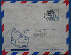 ¤18 DANEMARK  BELLE LETTRE  1958 POUR LEEWARDEN NEDERLAND + AEOPHILATELIE  + AFFRANCHISSEMENT . PLAISANT - Covers & Documents