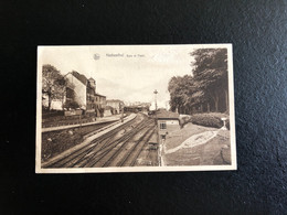 A 4892 - Herbesthal Gare Et Poste Et Horloge Fleuries - Welkenraedt