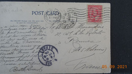 Carte Ancienne Du Canada De 1905 à Destination De France - Cartas & Documentos