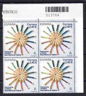 ESPAÑA 2021 ** MNH ED. 5513 PATRIMONIO ART. REAL FABRICA DE TAPICES BL.4 - Ungebraucht