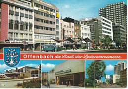 Offenbach – Die Stadt Der Lederwarenmesse, Mehrbildkarte, Gelaufen 1961 - Offenbach