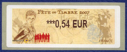FRANCE Vignette D\'affranchissement LISA 0,54. Harry Potter. Fête Du Timbre2007. - 1999-2009 Vignette Illustrate