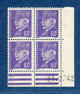 ⭐ France - Variété - YT N° 509 - Couleurs - Pétouilles - Neuf Sans Charnière - 1941 à 1942 ⭐ - Unused Stamps