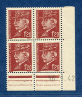 ⭐ France - Variété - YT N° 515 - Couleurs - Pétouilles - Neuf Sans Charnière - 1941 à 1942 ⭐ - Nuevos