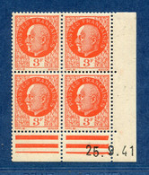 ⭐ France - Variété - YT N° 521 - Couleurs - Pétouilles - Neuf Sans Charnière - 1941 à 1942 ⭐ - Nuevos