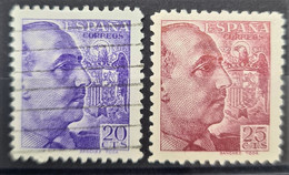 SPAIN 1939 - MLH/canceled - Ed 867, 868 - Sanchez Toda - Used Stamps