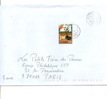 LUXEMBOURG SEUL SUR LETTRE POUR LA FRANCE 2011 - Cartas & Documentos