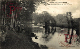 PONT AVEN LES BORDS DE L'AVEN AU BOIS D'AMOUR  COLLECTION VILLARD QUIMPER Francia France Frankrijk - Pont Aven