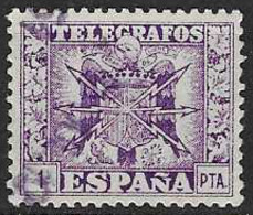 SPAIN # FROM 1949  MICHEL TE 93  TK: 13 1/2 - Télégraphe