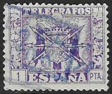 SPAIN # FROM 1949  MICHEL TE 93  TK: 13 1/2 - Telegramas