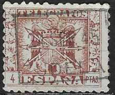 SPAIN # FROM 1940  MICHEL TE 86  TK: 11 - Telegraph