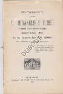 BOIS-SEIGNEUR-ISAAC/Ophain Gesch. H. Mirakuleus Bloed J. Bernard 1893 (N575) - Antique