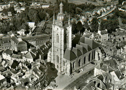 Avesnes Sur Helpe * Vue Aérienne Sur La Collégiale St Nicolas * Place - Avesnes Sur Helpe