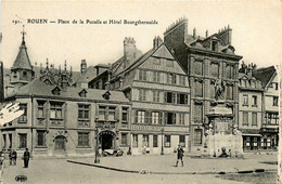 Rouen * La Place De La Pucelle Et Hôtel Bourgtheroulde - Rouen