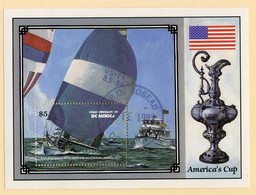 521 Dominica 1987 Sc.#1018 Used "Offers Welcome" - Dominica (1978-...)