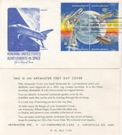 98318-SHUTTLES, US ACHIEVEMENTS IN SPACE, COSMOS, COVER FDC, 1981, USA - Noord-Amerika