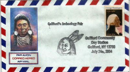 USA.  American Indian Heritage, Cover From Guilford (New-York) - Indiens D'Amérique