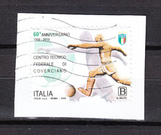 Italia   -  2018. Coverciano, Centro Tecnico Del Calcio Italiano. Italian Football Technical Center .Self Adhesive - Used Stamps