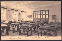 +++ CPA - HERK DE STAD - HERCK LA VILLE - Pensionnat Des Religieuses Ursulines - Salle D'étude // - Herk-de-Stad