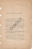 DENDERMONDE Zilveren Crucifix - Overdruk Op 25 Exemplaren - Mr Eyerman (R527) - Manuscrits