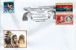 USA.  Seneca People (Iroquoian Tribe), Seneca Language,  Letter - Indiens D'Amérique