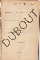 BRUGGE 1900 K.Beyaert Verkiezingen Te Wapen Godsdienst,Huisgezin Vaderland(R687) - Antique