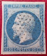 R1311/472 - NAPOLEON III N°14B  ➤➤➤ POINTILLES FINS - 1853-1860 Napoléon III