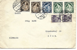 Austria - Cover Sent To Denmark 1938    H-520 - Cartas