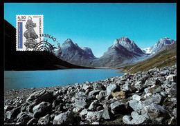 GREENLAND MAXIMUM POSTCARD - 1999 The National Museum Of Greenland (STB9-98) - Maximumkaarten