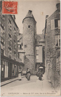 Delcampe - Seb : Manche :  COUTANCES :  Vue Rue  De La  Poissonnerie - Coutances