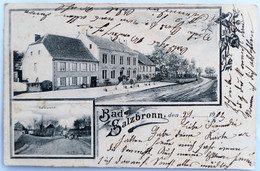 C. P. A. : 57 SARRALBE : BAD SALZBRONN, Timbre En 1903 - Sarralbe