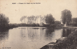 89 : Gurgy  :  L'Yonne Et Le Canal Vers Les Graviers   ///  Ref.   Sept.  21 // N° 16.909 - Gurgy