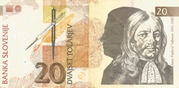 (SLOVENIA) 1992, 20 TOLARJEV - Circulated Banknote - Slovénie